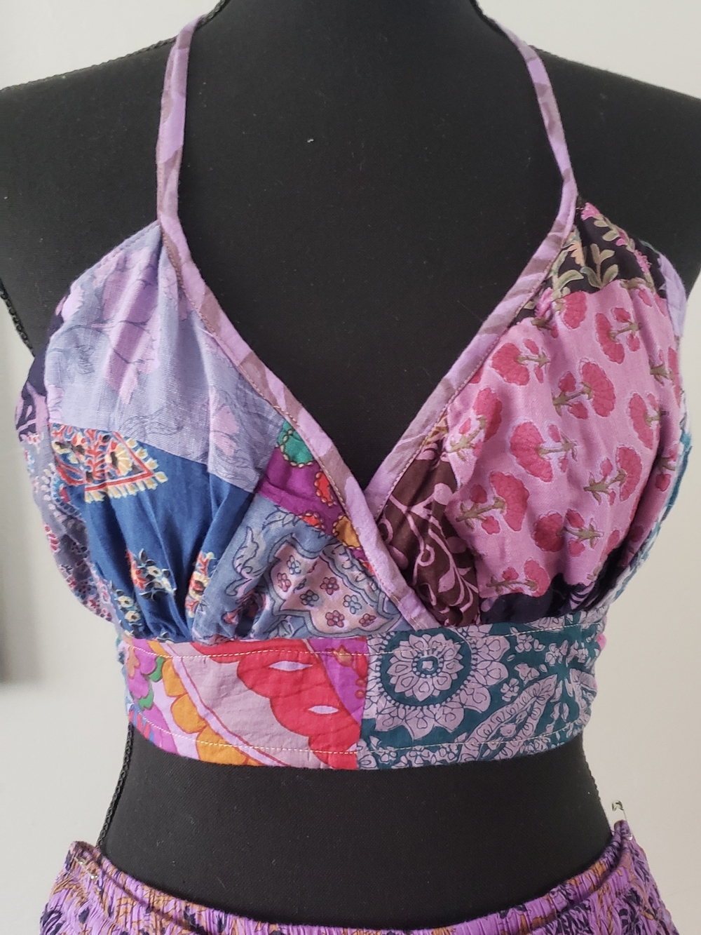 Purple Patchwork Boho Set - Picture 3 of 5